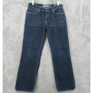 BKE Jeans Mens 31 Short Carter Straight Leg Dark Wash Classic Denim Pockets Blue